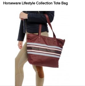 Horseware Ireland Lifestyle Collection Tote  Burgundy